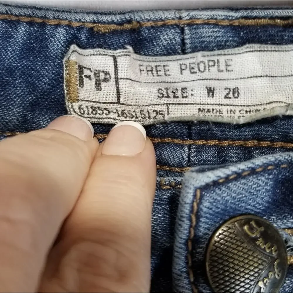 Free People Jeans 26 Skinny Ankle Jeans